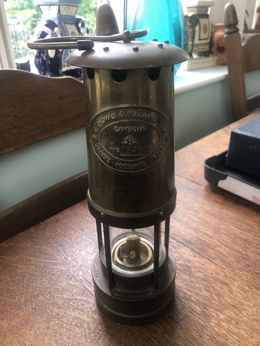 Miners lamp cambrian - cambrian, thomas