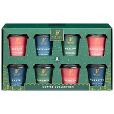 8pk Festive Selection Coffee Collection Gift Set Takeout Coffee Cups Gift Set