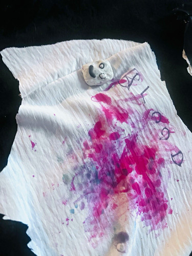 Horror wall decoration - , with