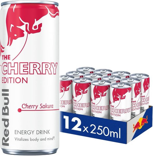 Red bull cherry - sakura, spring