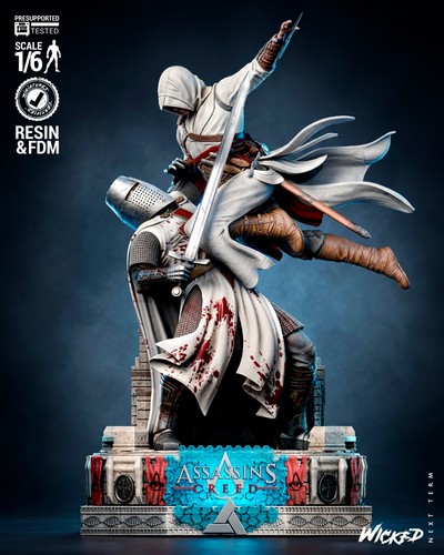 Assassin creed diorama - 1,