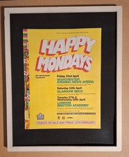 Happy Mondays UK Tour Original UK Press Advert  1999