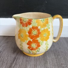 Vintage Floral Green Orange