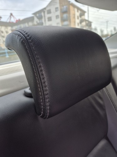 Saab leather headrest - 9-3,