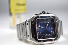 Cartier Santos Blue Dial | 39.8mm | 2023 | Ref. WSSA0030 | Box & Papers