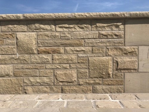 Random dressed walling stone - walling,