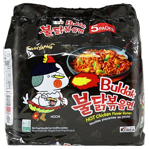 Samyang hot chicken - hot, noodles