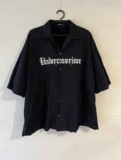 Undercover Undercoverism Rebel Gods Navy Blue Shirt Made in Japan Size 2