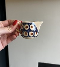 Mini Handmade Pottery Milk Jug