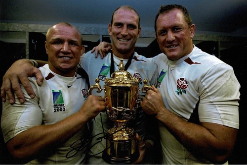 Lawrence dallaglio signed 2003 - signed,