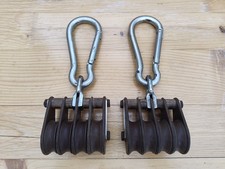 Pair of Vintage Lewmar 4 Rope