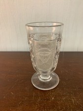 Absinthe Glass Molded Face Shape Crystal