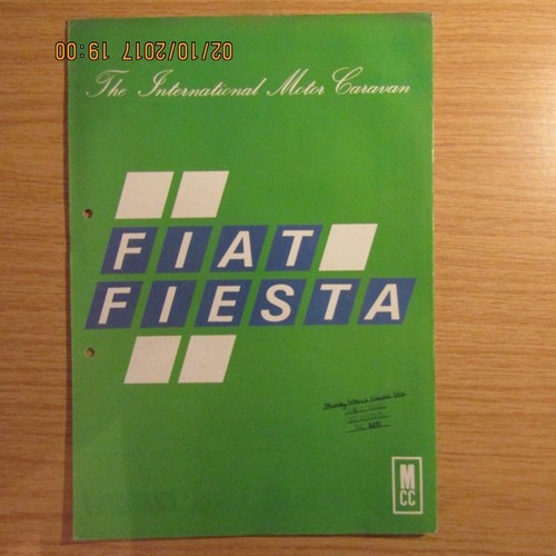 Fiat fiesta motor caravan home - fiat,