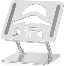 Adjustable laptop stand for