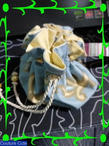 Vintage jewellery pouch