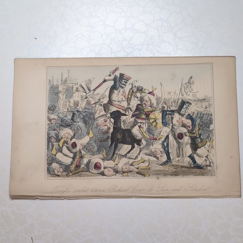 Original c1870 colour - colour, etching