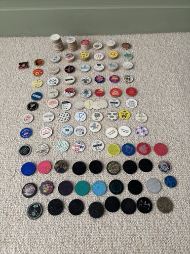Vintage pogs tazos bundle job - pogs,