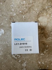 ROLEC 32 AMP TRIPLE POLE NO CONTACTOR 240V COIL LC1-D 1810 U7