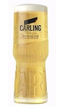 24 Carling Pint Glasses 20oz Easy carry Brand New 