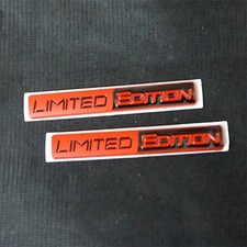 2x Red Matte Black LIMITED