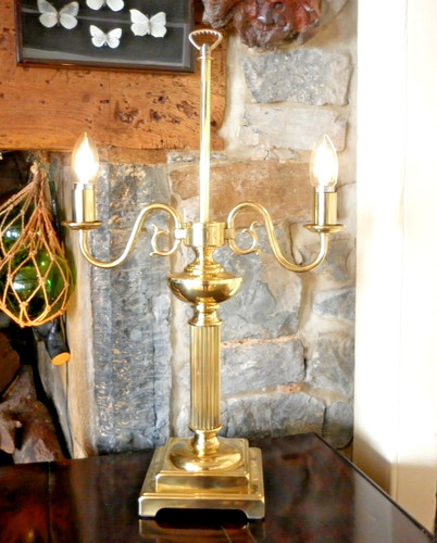 Tall vintage polished brass - tall,
