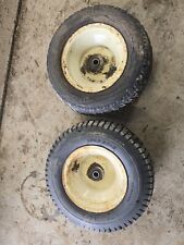 cub cadet by mtd front wheels tyres 16 6.50 8 ride on lawn mower pair two