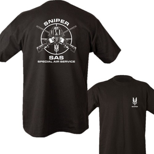 Army sas sniper shirt mens - sniper,