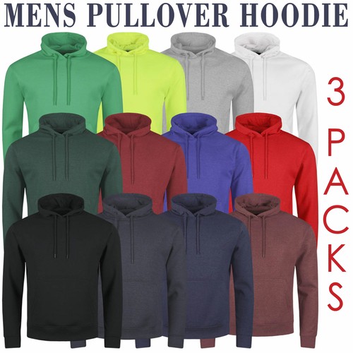 Pack mens plain hooded - pack,