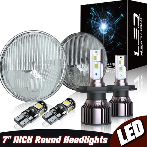 Pair inch round led - pair,