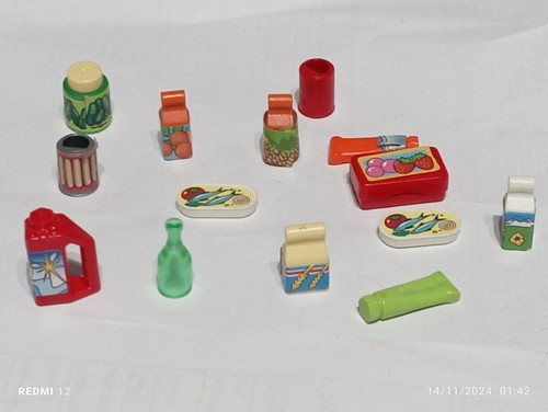 Playmobil lot canned - lot, jars