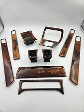 JAGUAR XJ6 XJ12 X300 WALNUT WOOD SET VENEER FASCIA DASH SKI SLOPE CAPPINGS SWB