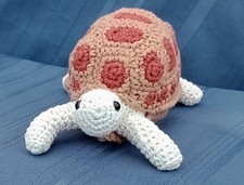 Handmade Crocheted Tortoise