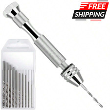 Pin Vice Mini Drill Set with