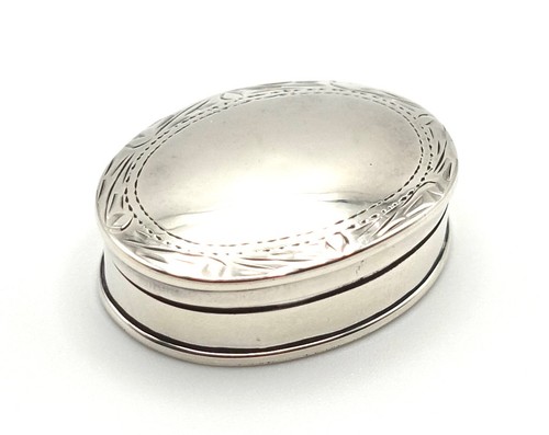 Sterling silver pill - box,