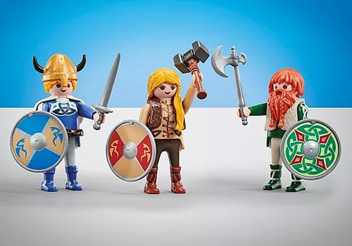 Playmobil vikings three - playmobil,