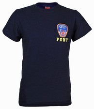 FDNY Shirt T-Shirt Embroidered