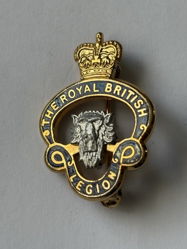 British legion badge - british,