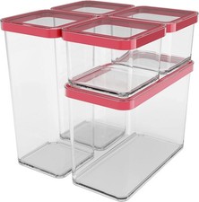 Storage Jars with Lids, Rotho