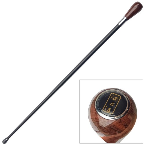 Snake eye wooden cane - wooden, walking