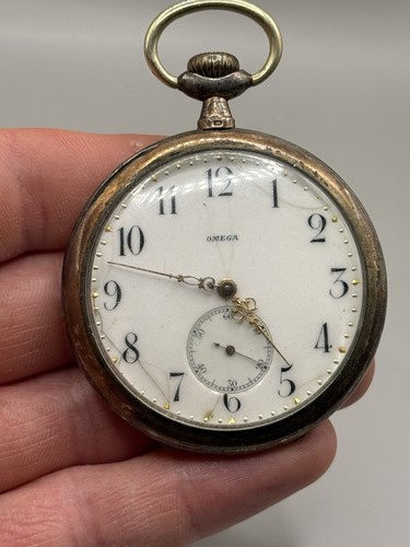Antique omega open - open, face