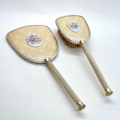 Vintage petit point vanity - petit,