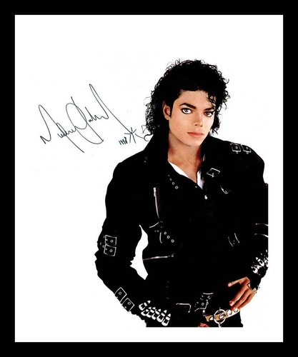 Michael jackson autograph - michael,