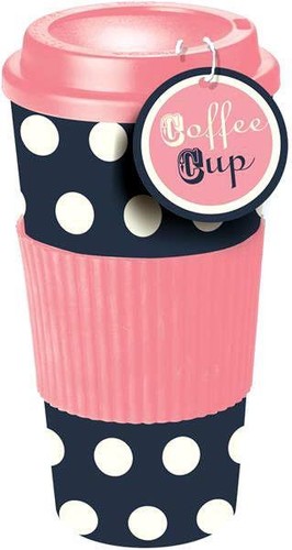 Pink blue polka dot - polka, thermal