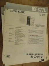 Sony   ICF-S77L     Shower