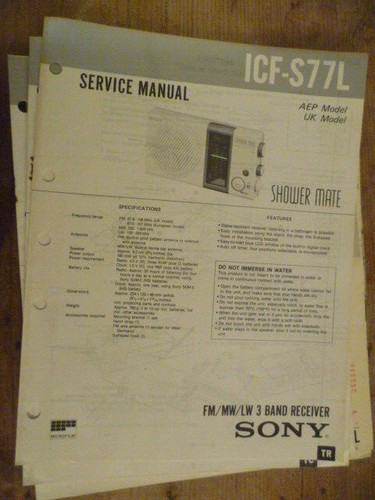 Sony icf s77l - ,