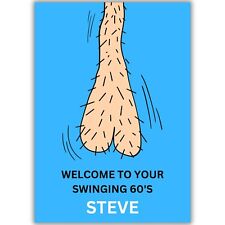 FUNNY 60TH BIRTHDAY CARD FOR