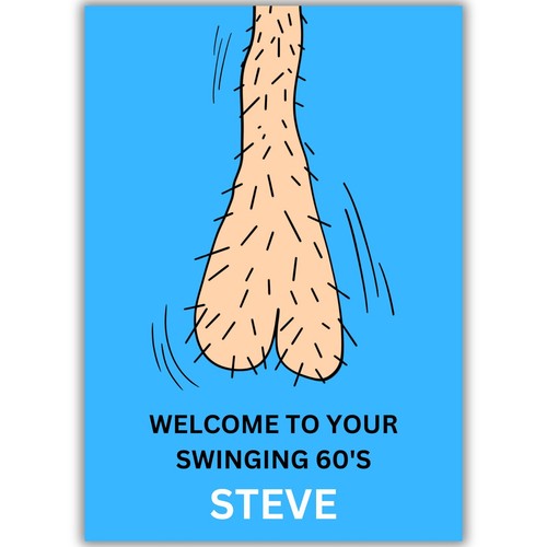 Funny 60th birthday card - funny,