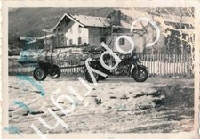 Photo Motorcycle With Wood