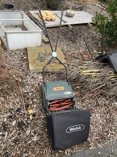 Webb cylinder lawn mower - webb,