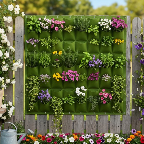 Pocket planting bag wall - bag,